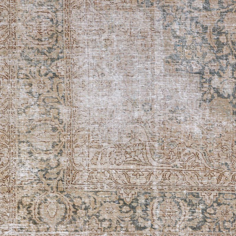 District Loom Vintage Turkish Area Rug-Hingham