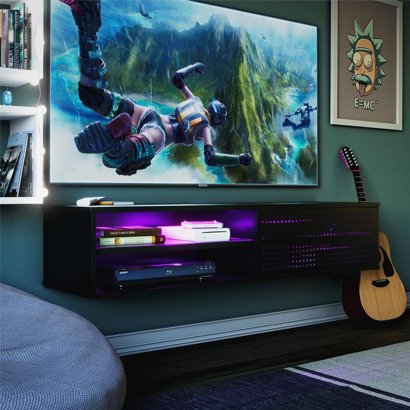 Glitch Floating TV Stand for TVs up to 60"