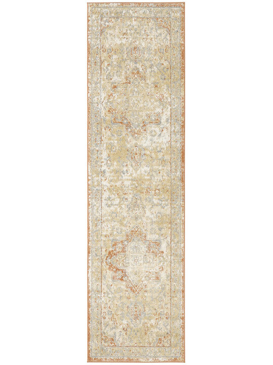 Nourison Essentials Persian NRE07 Beige/Rust 2'2" x 14 Rug