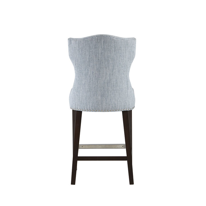 Gracie Mills Winona Tufted Wingback Counter Stool