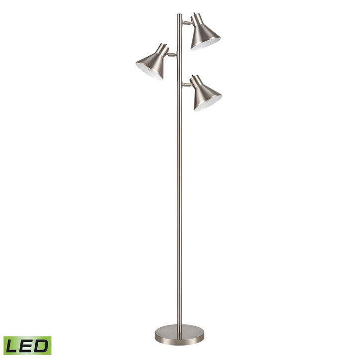 Loman 65"High 3-Light Floor Lamp
