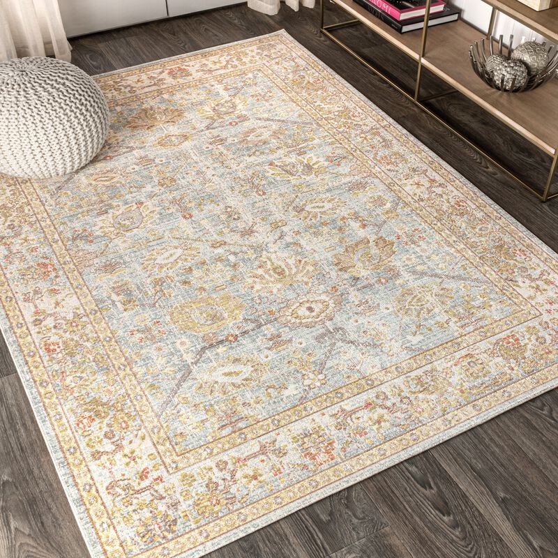 Alba Modern Faded Peshawar Area Rug