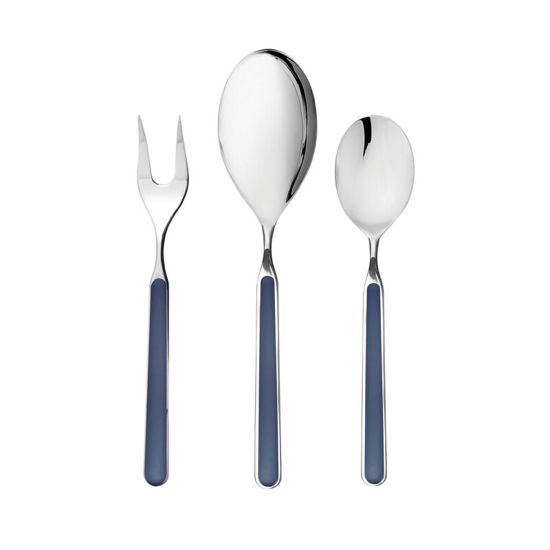 Fantasia 3-Piece Serving Set in Cobalt