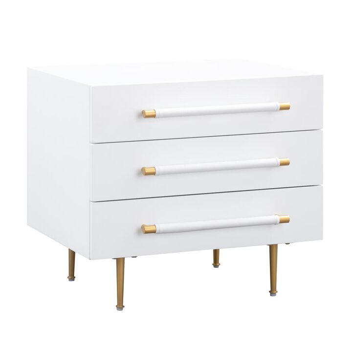 Belen Kox Pure Modern 2 Drawer Nightstand, Belen Kox