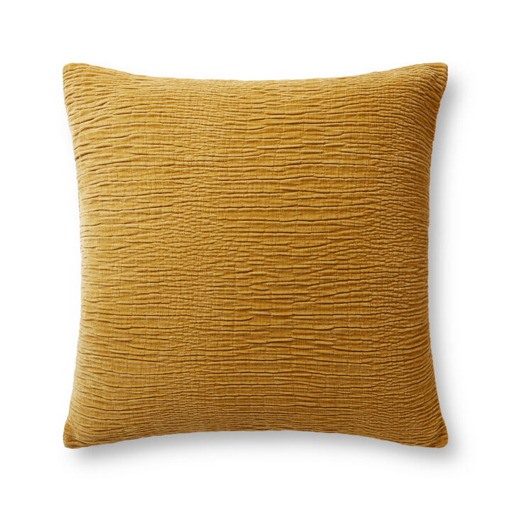 Gold 22''x22'' Down Pillow