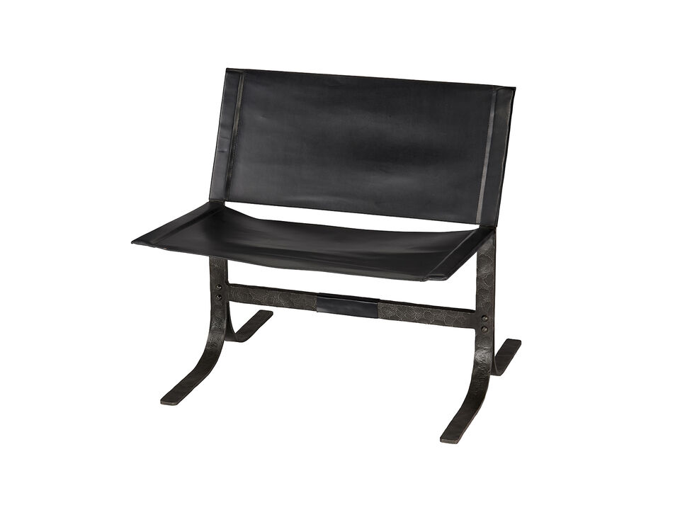 Alessa Sling Chair, Black
