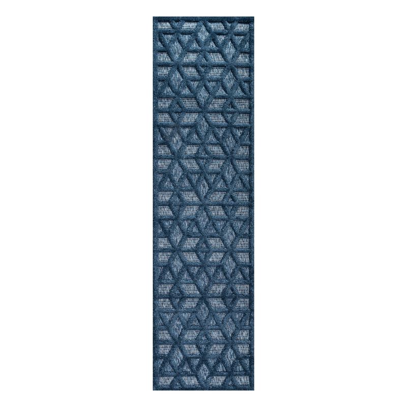 Talaia Neutral Geometric Indoor/Outdoor Area Rug