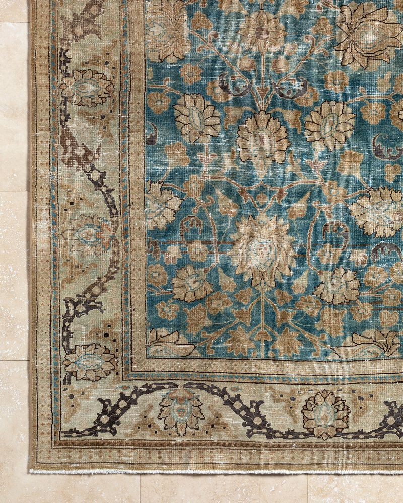 District Loom Antique Persian Tabriz area rug-Shelby