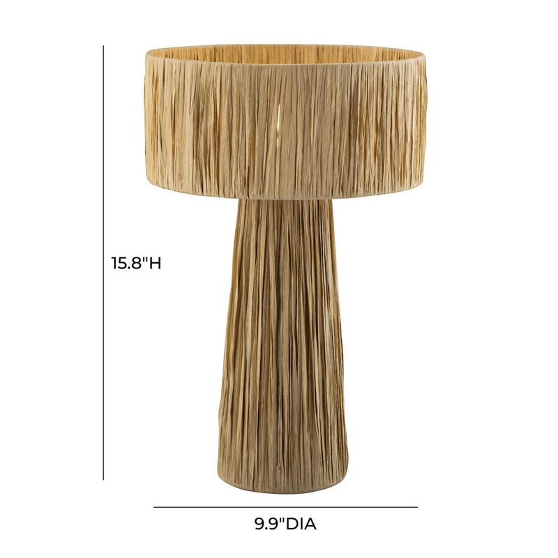 Belen Kox Savannah Raffia Table Lamp, Belen Kox