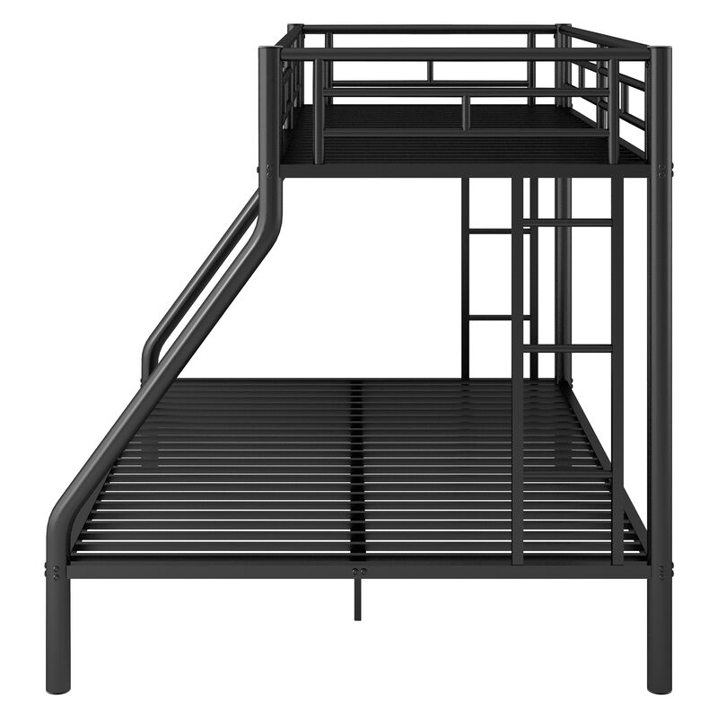 Merax Metal Bunk Bed with Ladders and Guardrails