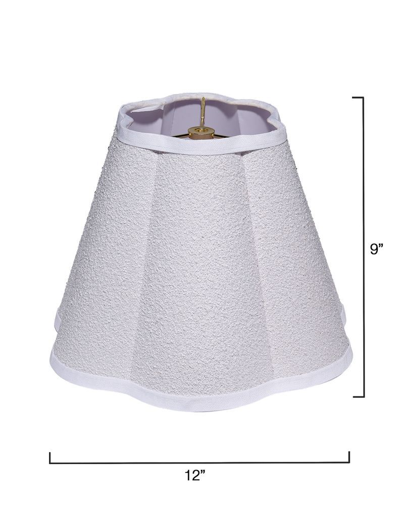 Scalloped Lamp Shade