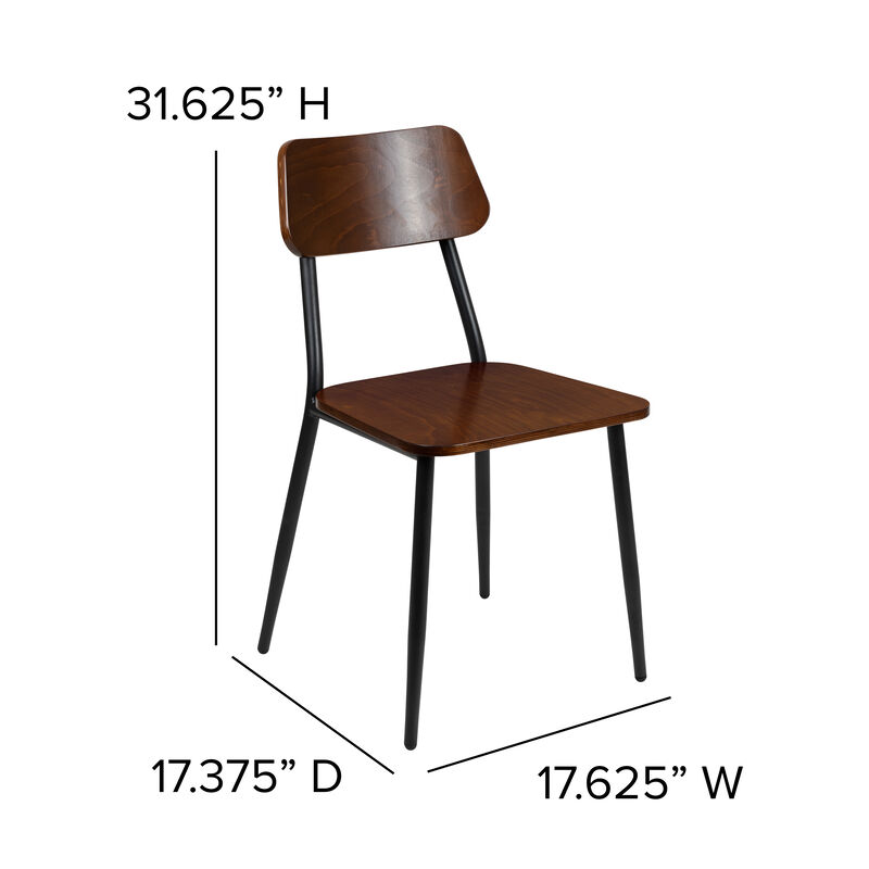 Metal/Wood Restaurant Chairs