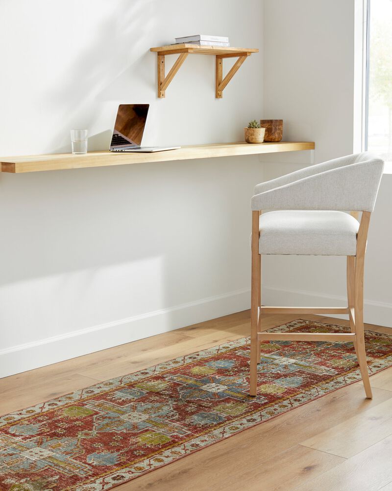 District Loom Antique Heriz Runner Rug-Dahl