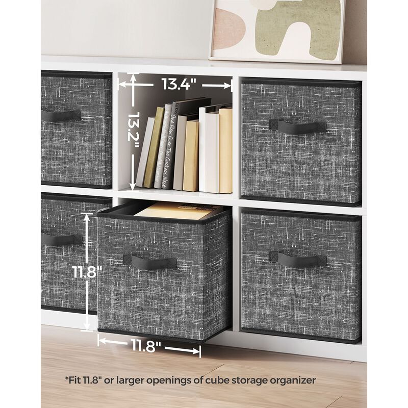 Non-Woven Fabric Storage Cubes with Double Handles