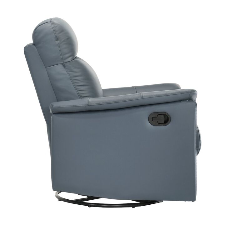 Lexicon Bristow Leather Swivel Glider Reclining Chair