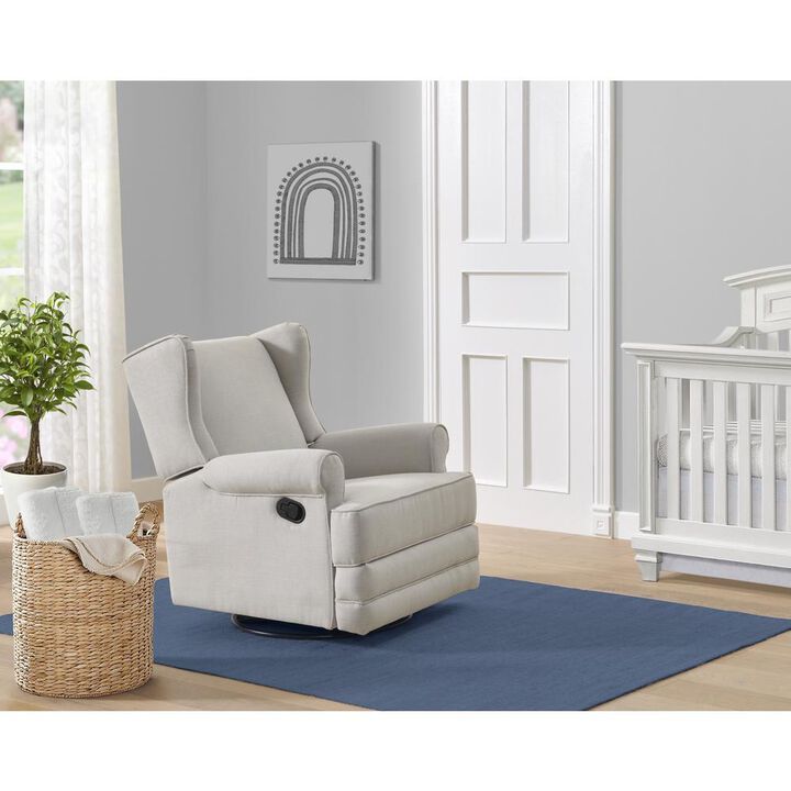 Oxford Baby Teegan Swivel Rocker / Recliner Sand