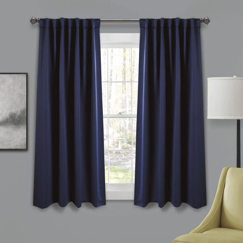 Lush D�cor Insulated Back Tab Blackout  Window Curtain Panels