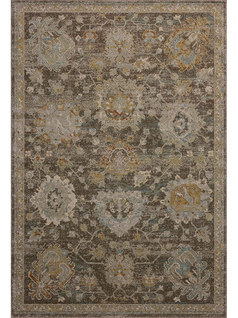 Mona Bark/Multi 5' x 7'8" Area Rug by Magnolia Home by Joanna Gaines x Loloi