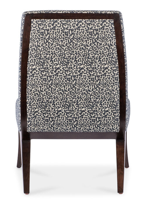 Bella Grey Slipper Chair
