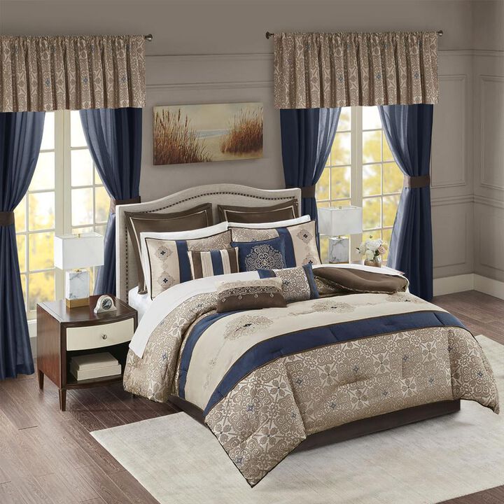 Belen Kox Elegant Jacquard Comforter Set, Belen Kox