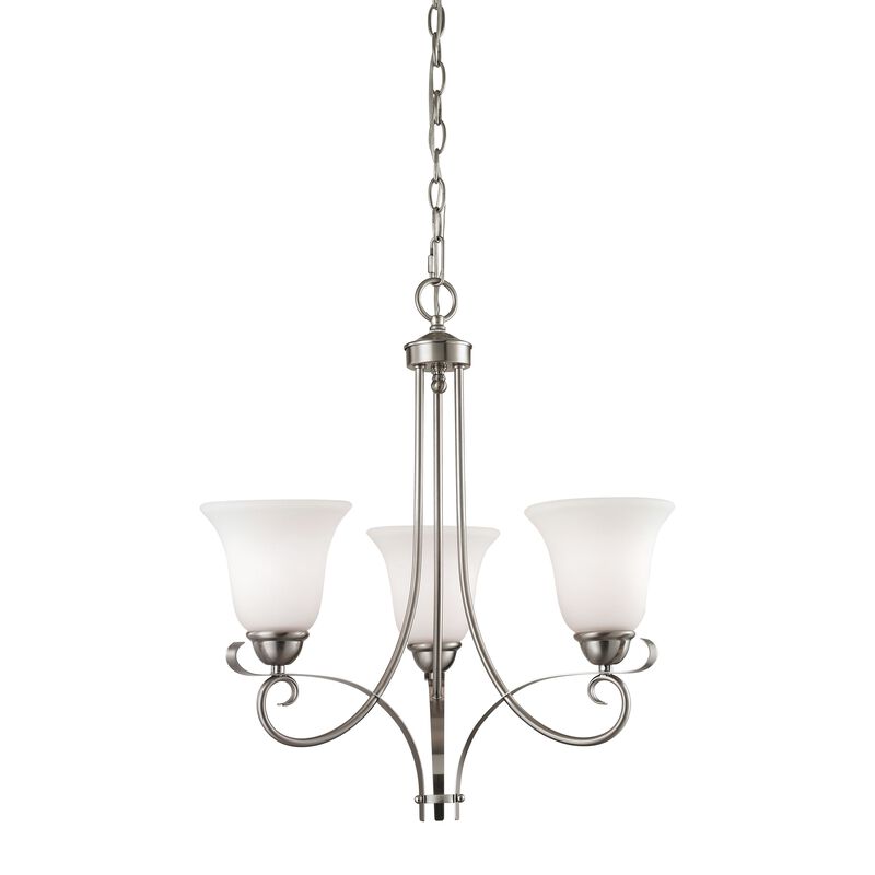 Brighton 20" 3-Lt Chandelier