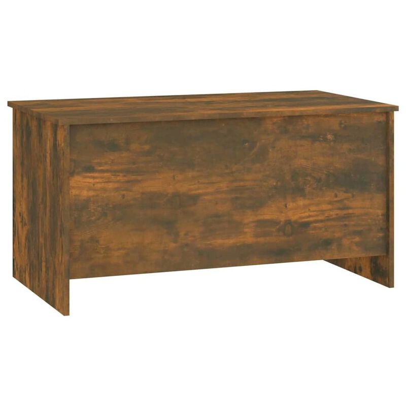 Coffee Table Smoked Oak 40.2"x21.9"x20.7" Engineered Wood