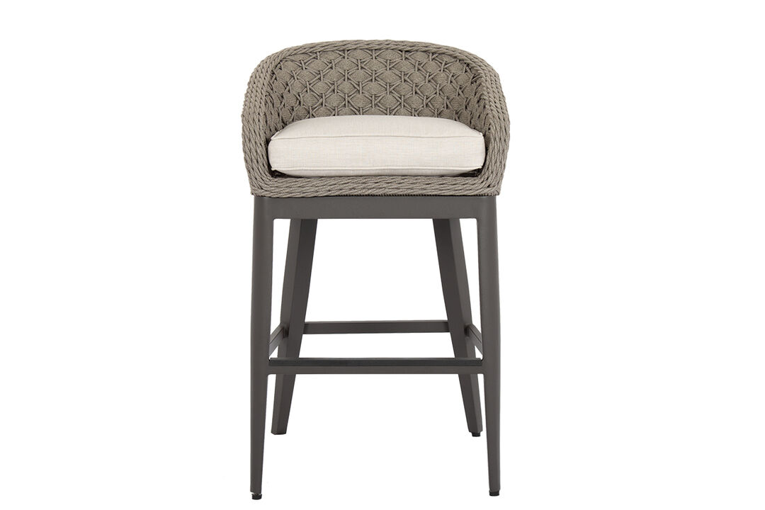 Marbella Barstool in Echo Ash w/ Self Welt