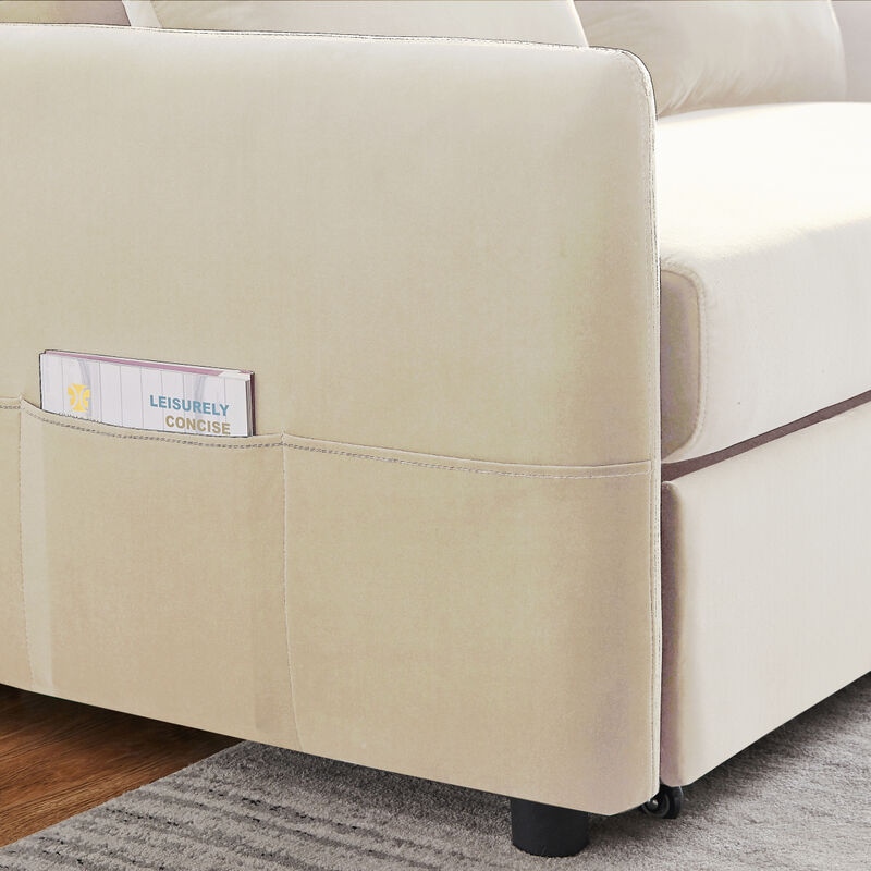 Beige Leisure Love Sofa