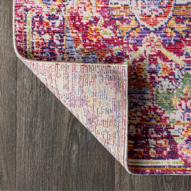 Flori Bohemian Medallion Area Rug