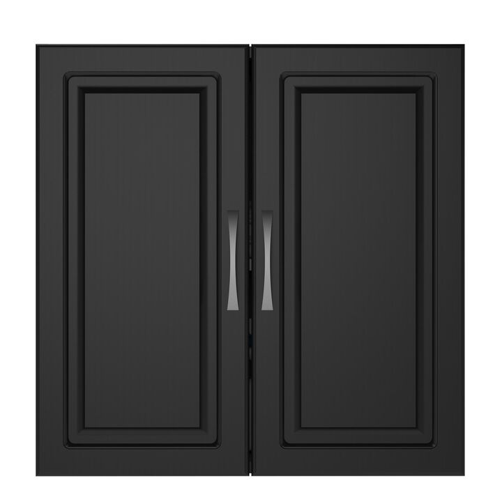 Kendall 24" Wall Cabinet, Black