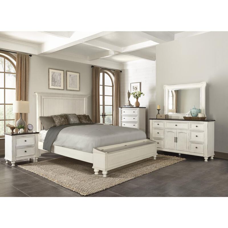 Sunny Designs Eastern King Bed with Storage