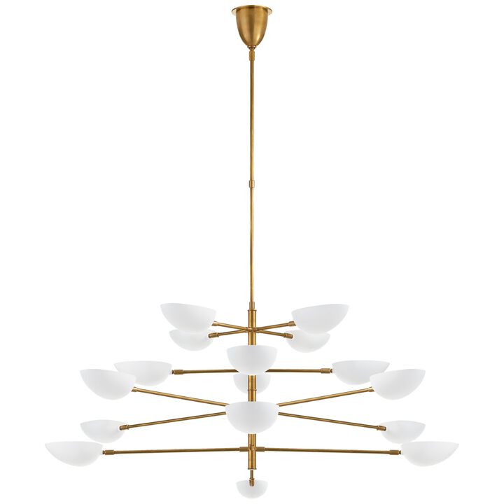 Graphic Grande 4-Tier Chandelr