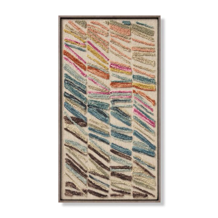 Gambit Beige Multi Wall Art