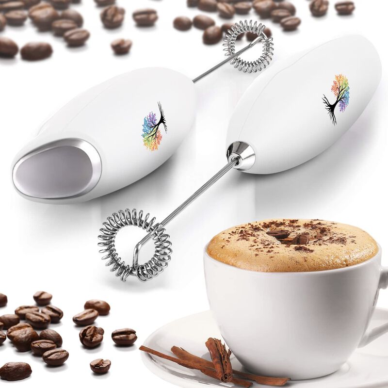 Powerful Milk Frother for Coffee with Upgraded Titanium Motor