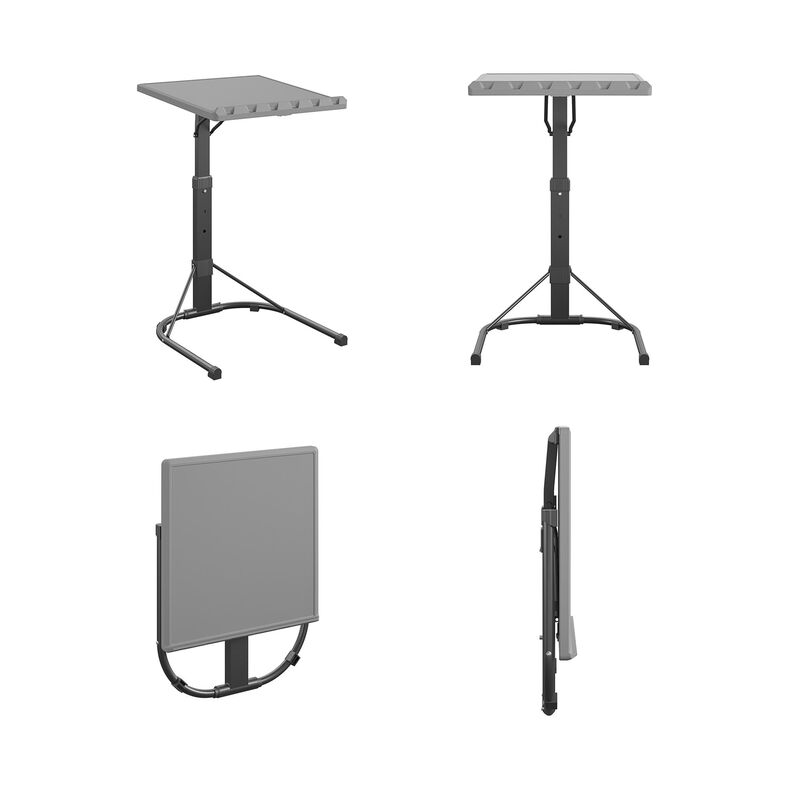 Multi-Functional Personal Folding Activity Table with Adjustable Height
