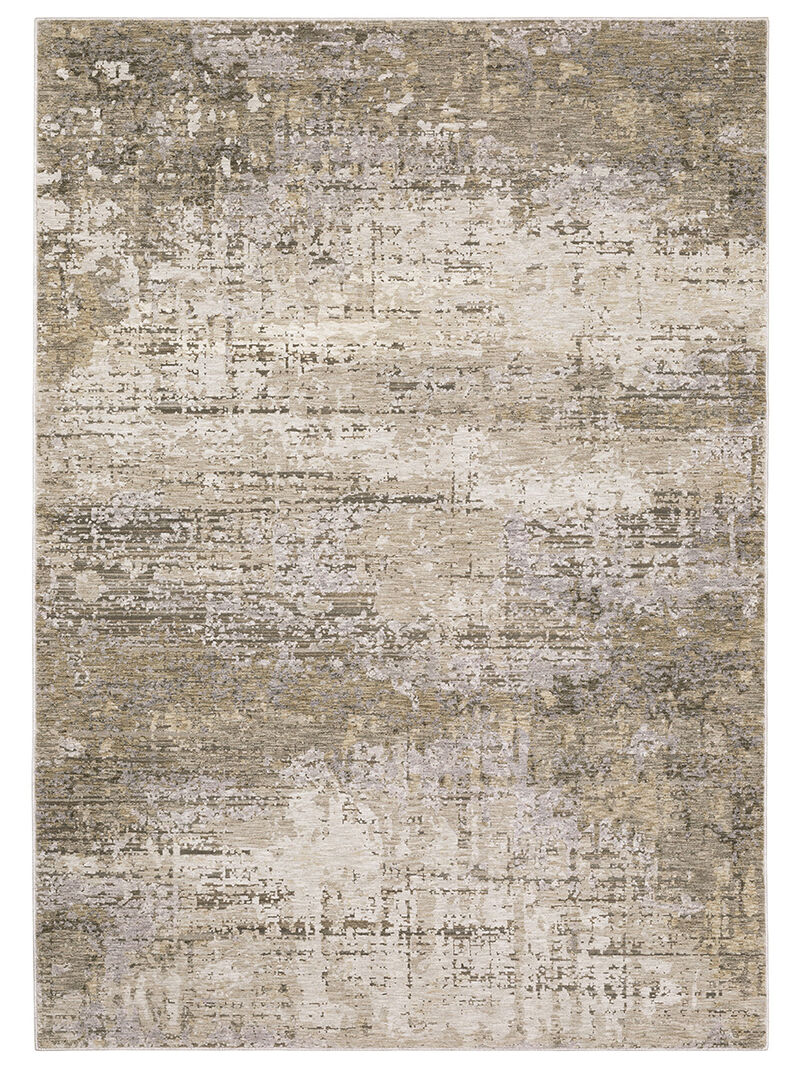 Nebulous 3'3" x 5' Beige/Grey Rug