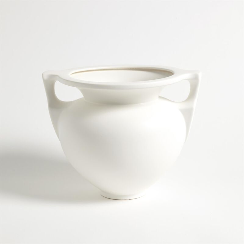Grecian Amphora-White Small
