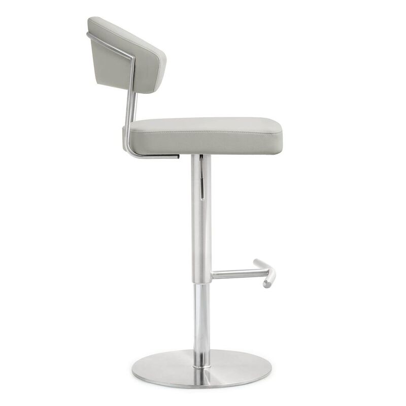 Belen Kox Contemporary Light Grey Barstool, Belen Kox