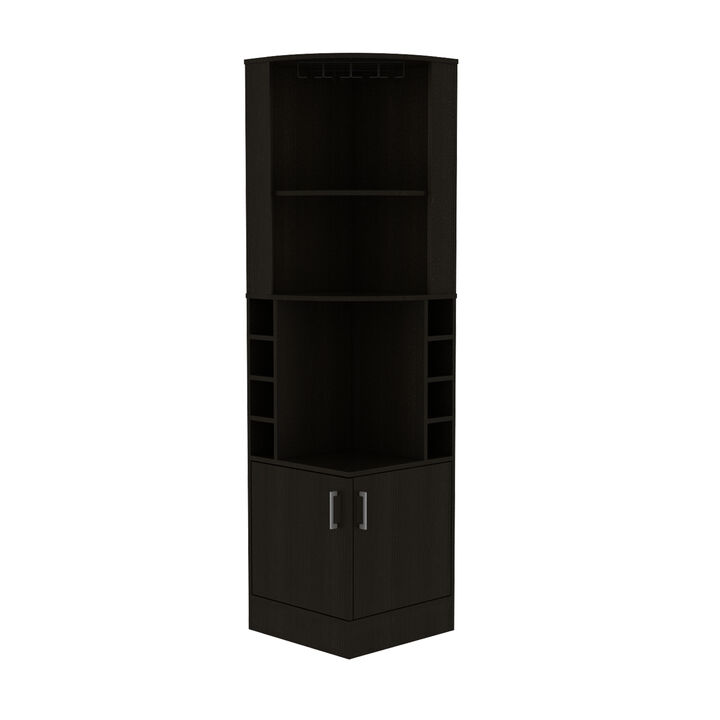 Bar Cabinet Papprika, Living Room, Black