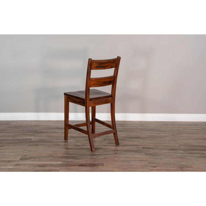 Sunny Designs Wood Ladderback Barstool