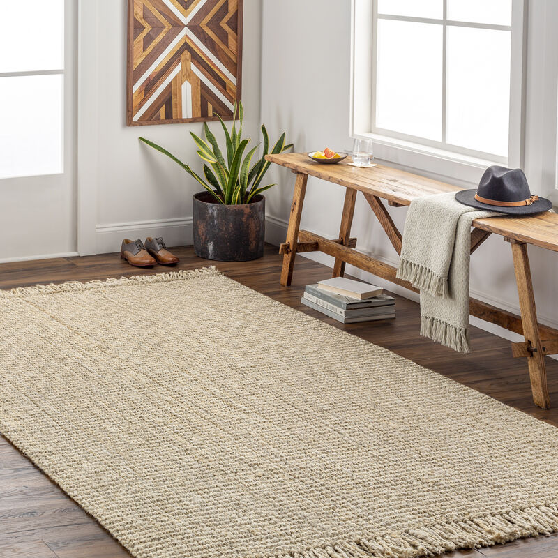 Chunky Naturals CYT-2301 4' x 6' Beige Rug