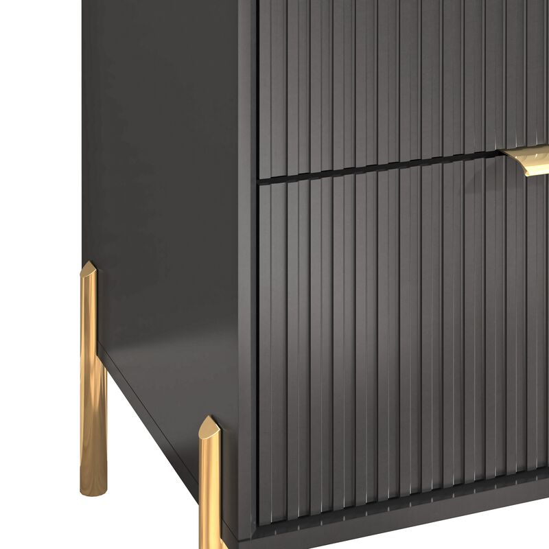 FESTIVO Modern 6-Drawer Double Dresser- Stylish Bedroom Storage Solution