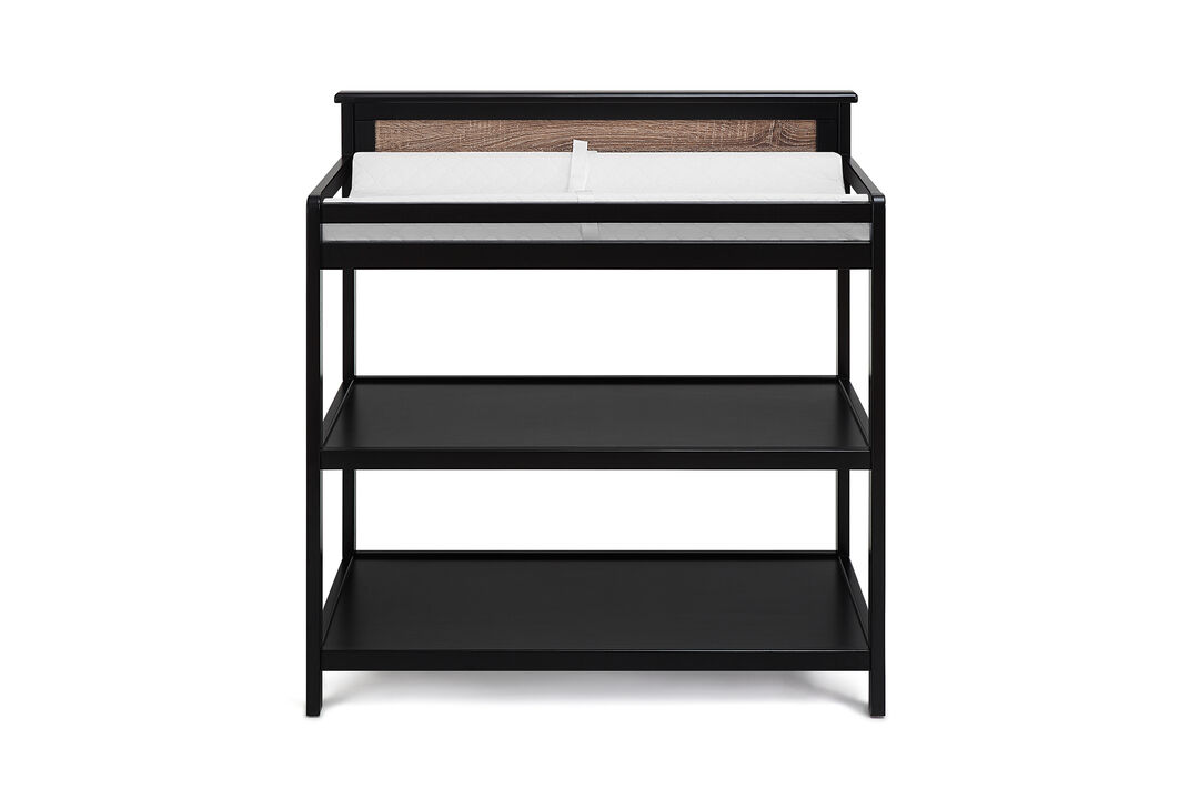 Suite Bebe Connelly Changing Table Black/Vintage Walnut