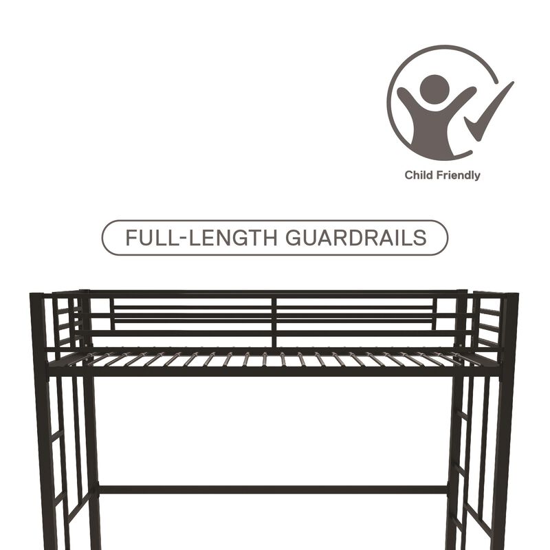 Grace Twin Metal Loft Bed