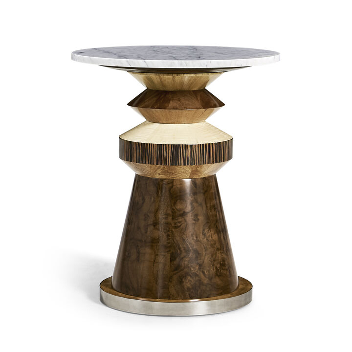 Rook Round Accent Table