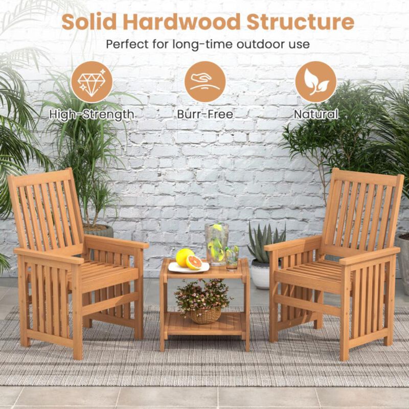 Hivvago  Pieces Patio Furniture Set with 1.5 Inch Umbrella Hole