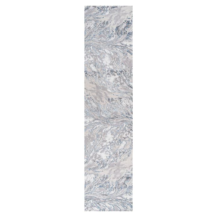 Swirl Marbled Abstract Area Rug