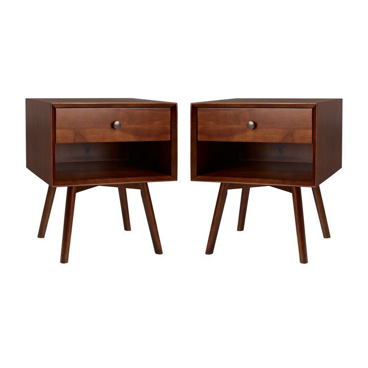 Belen Kox Eco-Friendly Mid-Century Nightstands - Walnut Collection, Belen Kox