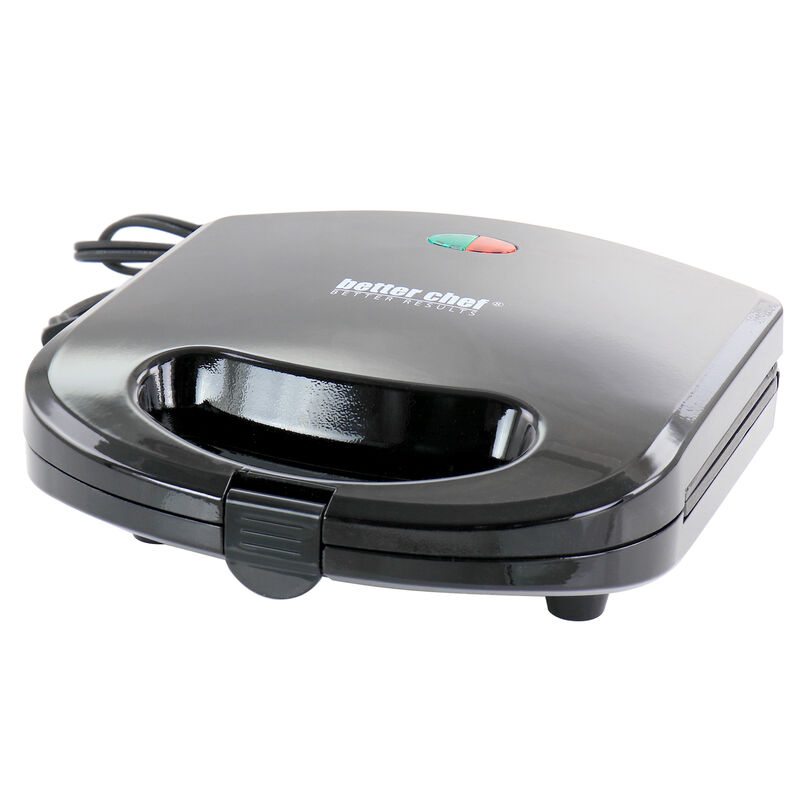 Better Chef Nonstick Panini Contact Grill in Black