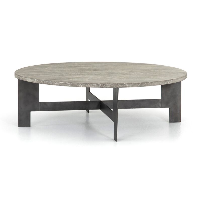 Round Coffee Table With Iron